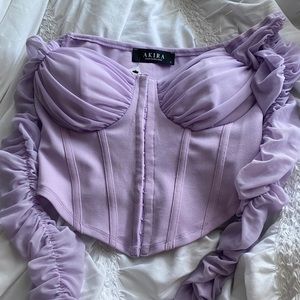 AKIRA corset top
